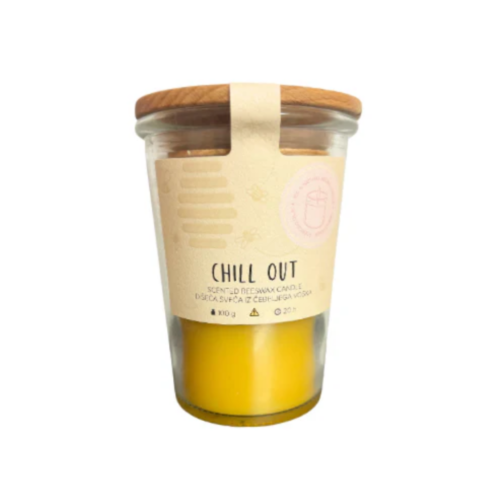 Dišeča sveča, v kozarcu, Chill Out, 2Bees, 100 g