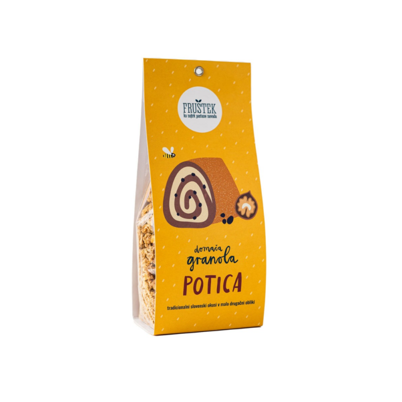 Hrustljava granola Potica, Fruštek, 250 g