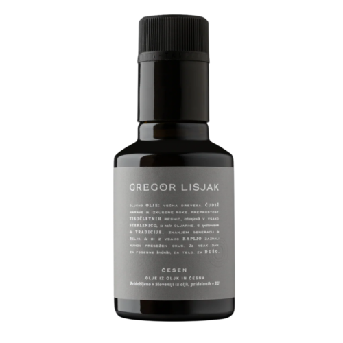 gregor_lisjak_oljcno_olje_cesen_100ml.jpg Oljčno olje česen, Gregor Lisjak, 100 ml
